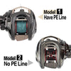 17.5 LB Max Drag Have PE 4 Strands line 14+1BBs Baitasting Reel-Caveel
