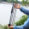 4 Section Fishing Rod 1.8M 2.1M Carbon Fiber - Caveel