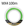 Multicolor W8 W4 PE Braided Fishing Line 100m 150m - Caveel