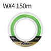 Multicolor W8 W4 PE Braided Fishing Line 100m 150m - Caveel