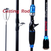 4 Section Fishing Rod 1.8M 2.1M Carbon Fiber - Caveel