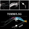 5pcs Luminous Shrimp Soft Lure - Caveel