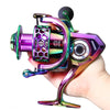 Metal Spool Spinning Fishing Reel 12~15KG Max Drag Power Bass