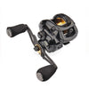 Baitcasting Reel Dual Brake System Carbon Fiber Drag 7.0:1 High Speed Lightweight 204g Fishing Reel-Caveel