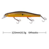 Fishing Lure Minnow 12.5cm/17.7g 3D Eyes Plastic Wobblers Magnet System-Caveel