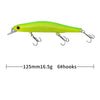 Fishing Lure Minnow 12.5cm/17.7g 3D Eyes Plastic Wobblers Magnet System-Caveel