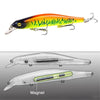 Fishing Lure Minnow 12.5cm/17.7g 3D Eyes Plastic Wobblers Magnet System-Caveel