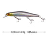 Fishing Lure Minnow 12.5cm/17.7g 3D Eyes Plastic Wobblers Magnet System-Caveel