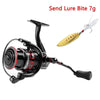 NEW Spinning Reel 10kg Max Drag 5.0:1 Shallow Deep Spool - Caveel