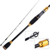 Spinning/casting Ultralight Carbon Fiber Rod - Caveel