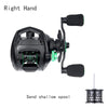 Update BS Baitcasting Reel 6.3:1 12+1BB Fishing Reel 8kg Max Drag - Caveel